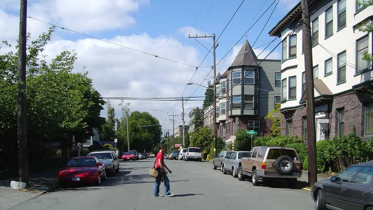 Summit Ave street view, 1994