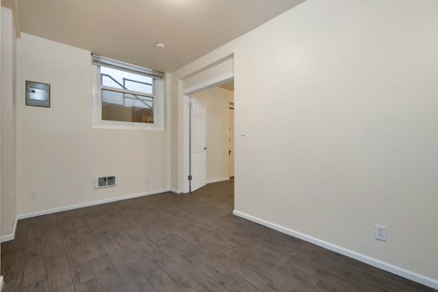 Living area, alternate view